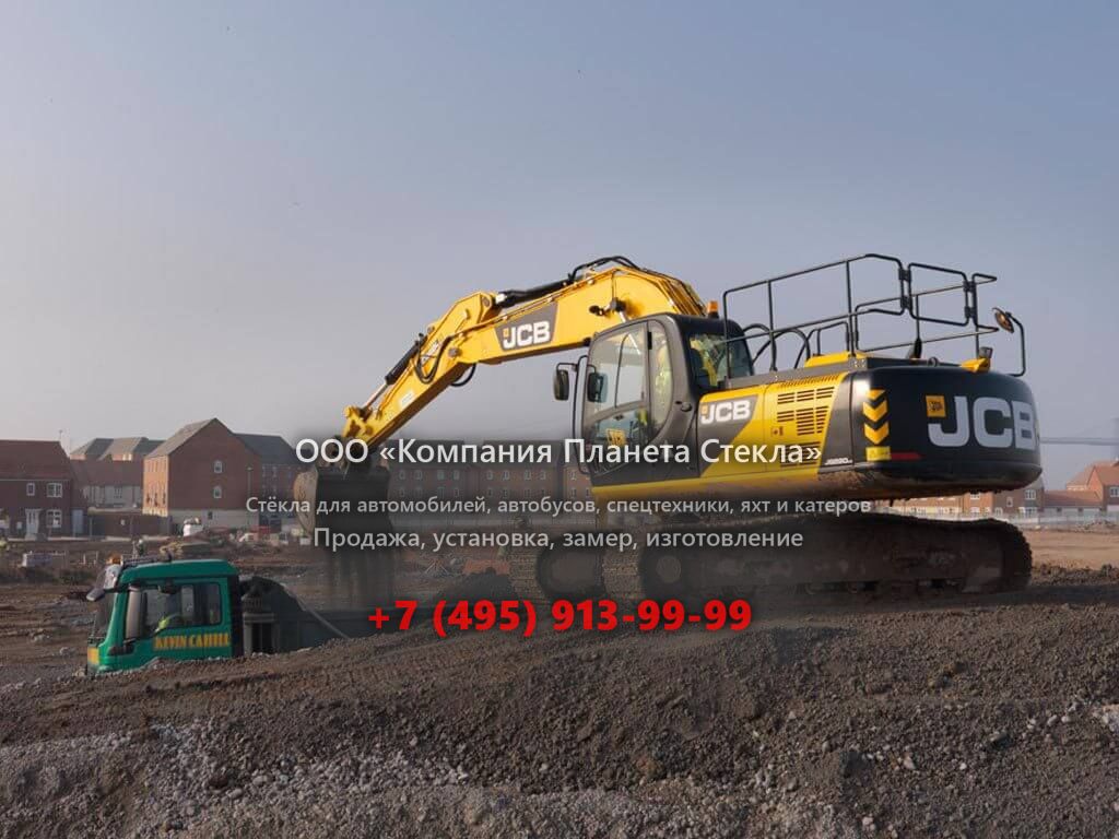 Стекло для гусеничных экскаваторов JCB JS 130D