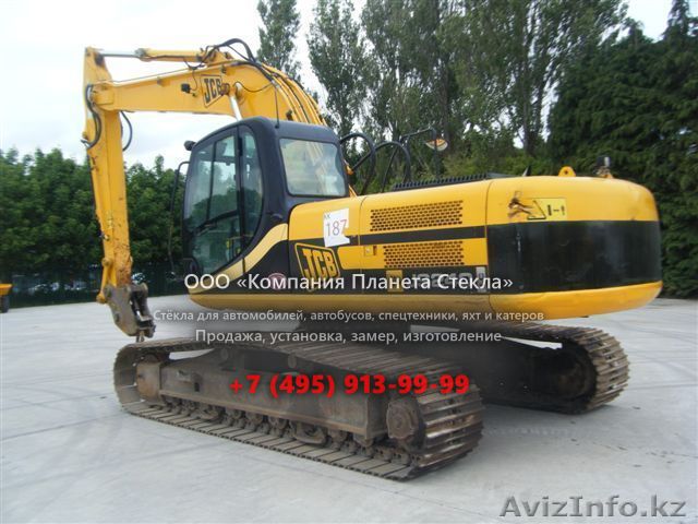 Стекло для гусеничных экскаваторов JCB JS 240