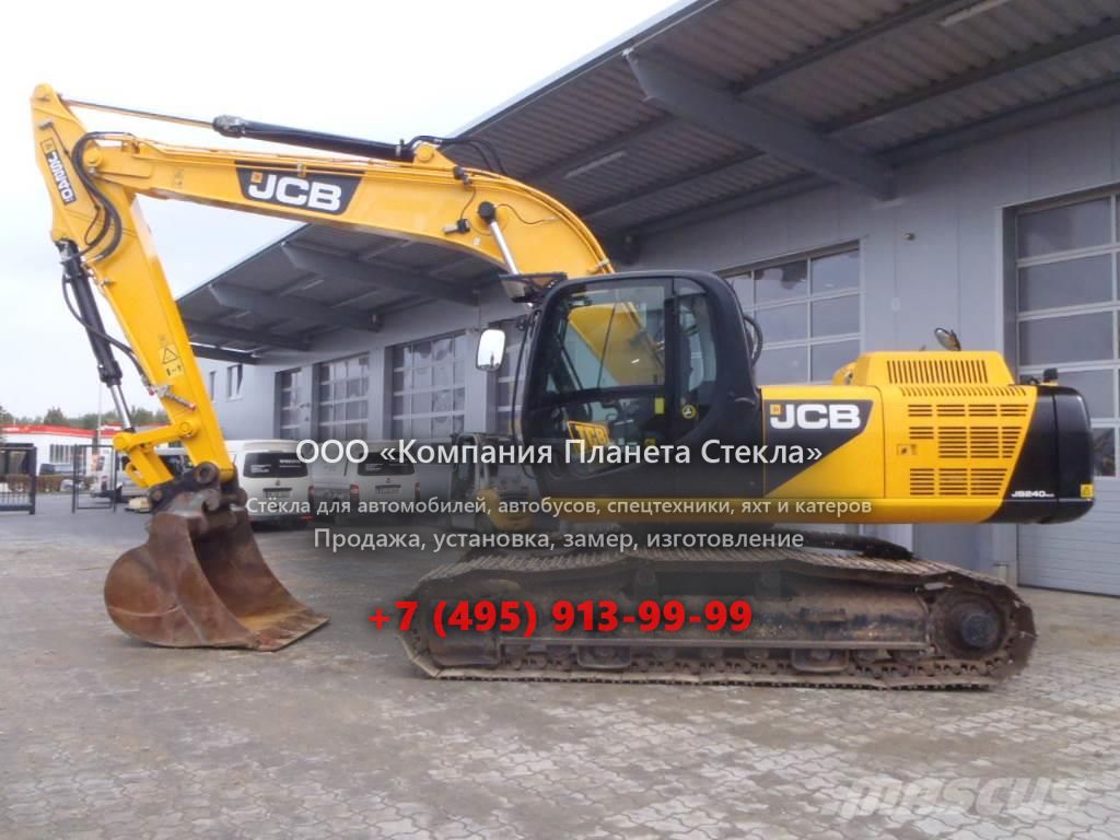Стекло для гусеничных экскаваторов JCB JS 240N LC