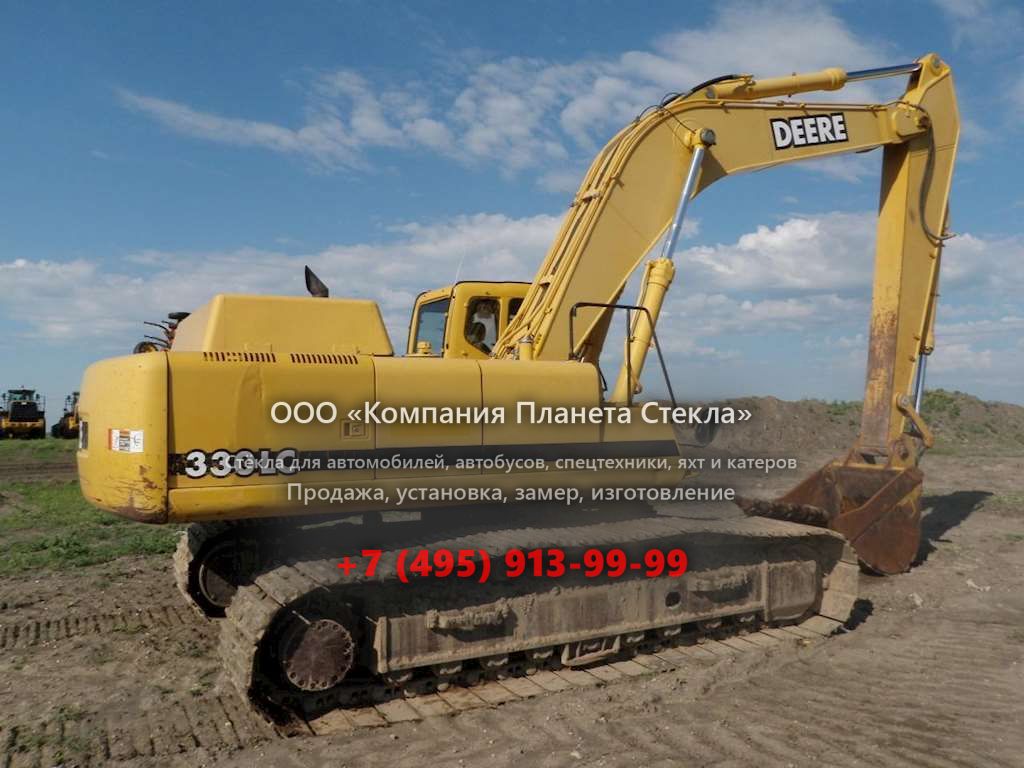 Стекло для гусеничных экскаваторов John Deere 330 LC