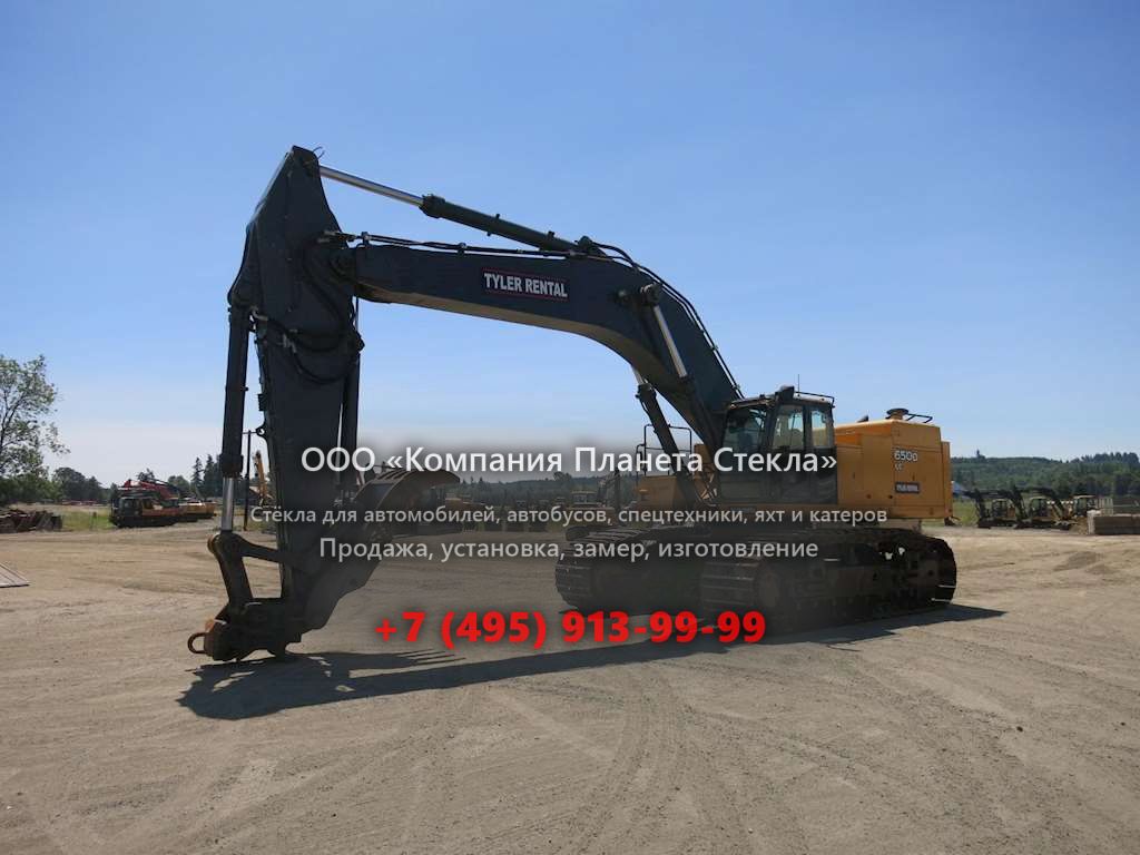 Стекло для гусеничных экскаваторов John Deere 650D LC