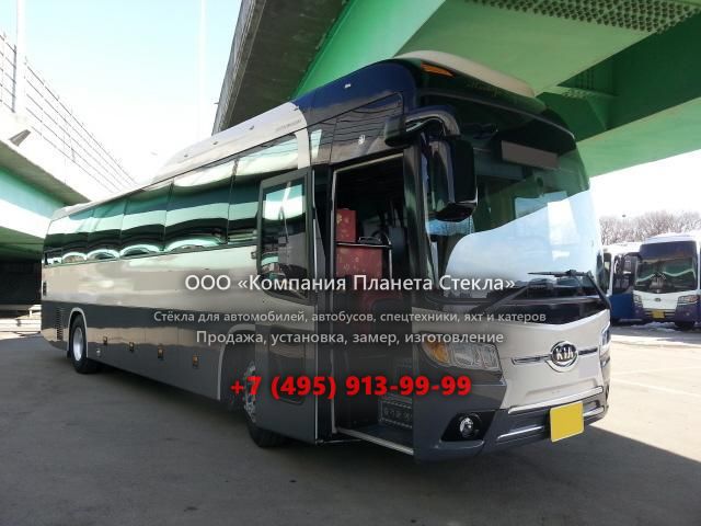 Стекло для туристический автобус Kia Grandbird D6AC