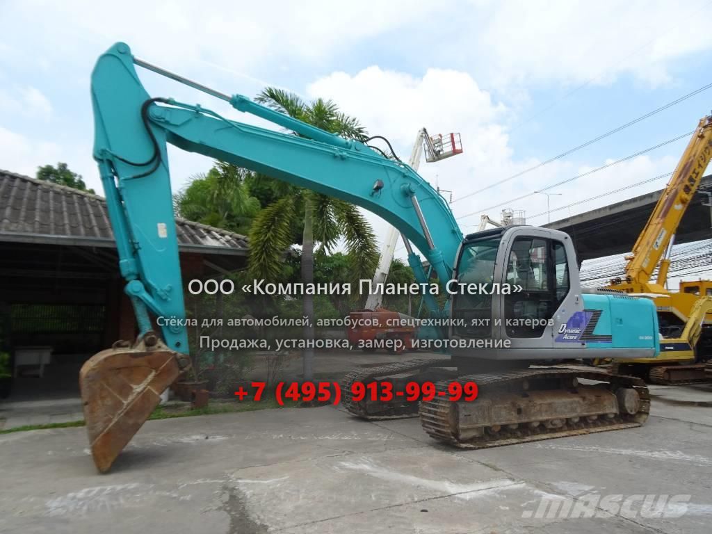 Стекло для гусеничных экскаваторов Kobelco SK200-6E