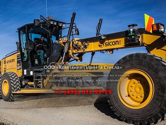 Стекло для грейдеров Komatsu GD655-3CA