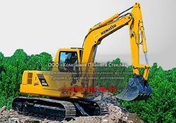 Стекло для гусеничных экскаваторов Komatsu PC110R-1