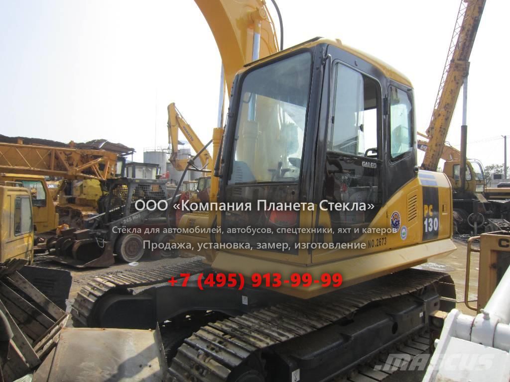 Стекло для гусеничных экскаваторов Komatsu PC130