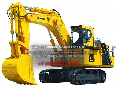 Стекло для экскаваторов для горных работ Komatsu PC2000-8