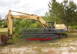 Стекло для гусеничных экскаваторов Komatsu PC300LC-3