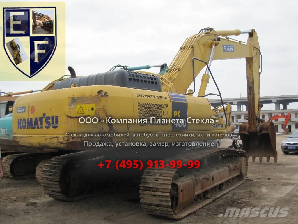 Стекло для гусеничных экскаваторов Komatsu PC400LC-6K