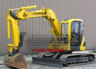 Стекло для гусеничных экскаваторов Komatsu PC76UU-2