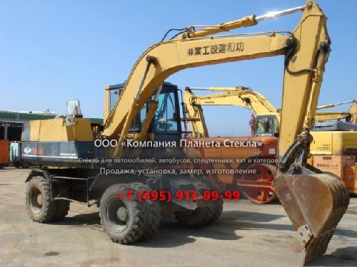 Стекло для колёсных экскаваторов Komatsu PW100-3