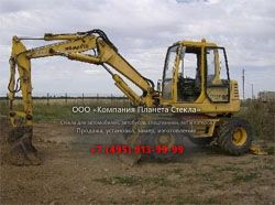 Стекло для колёсных экскаваторов Komatsu PW95