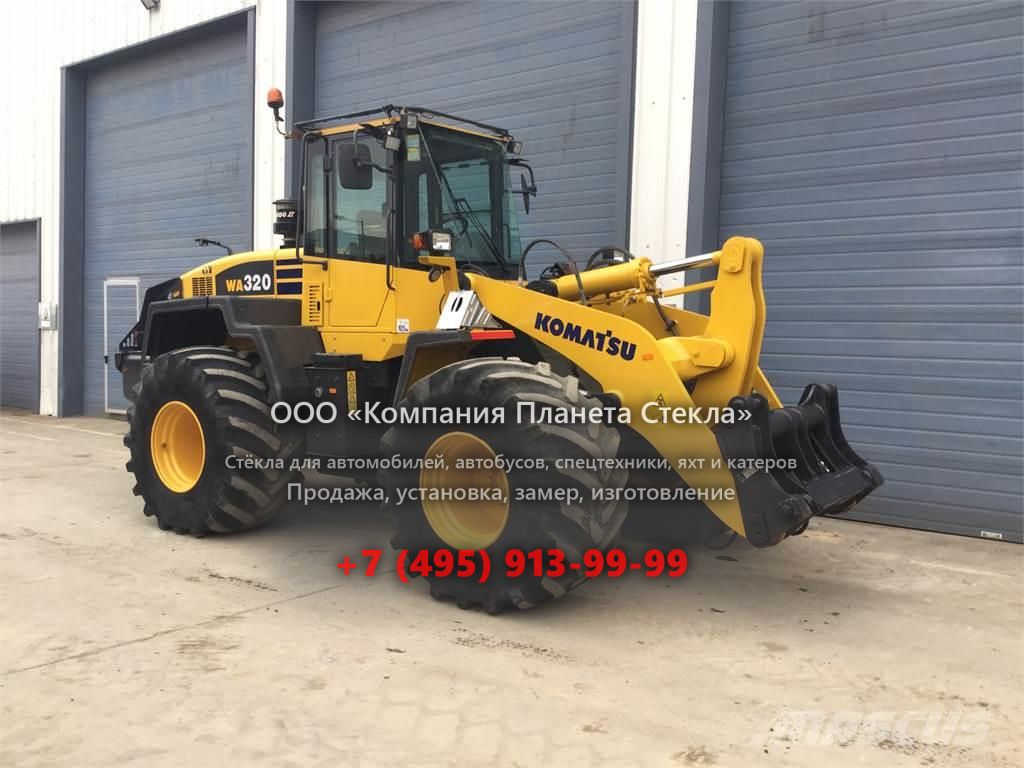 Стекло для колёсных погрузчиков Komatsu WA320-5