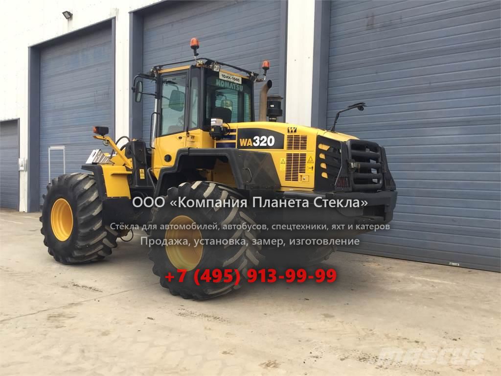 Стекло для колёсных погрузчиков Komatsu WA320-5