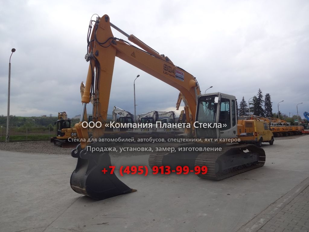 Стекло для гусеничных экскаваторов Liebherr R 904 HDSL