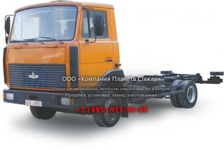 Стекло для шасси МАЗ 437030