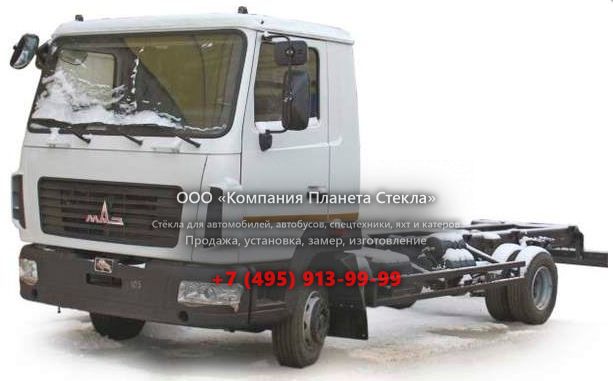 Стекло для шасси МАЗ 4371W1