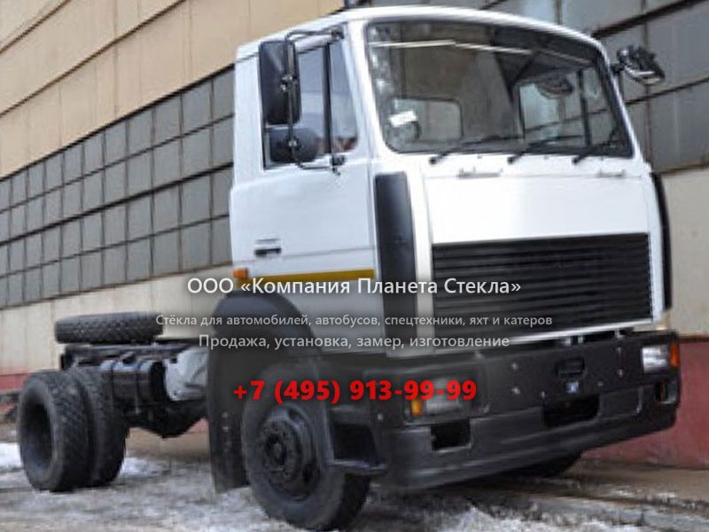 Стекло для шасси МАЗ 4381W2