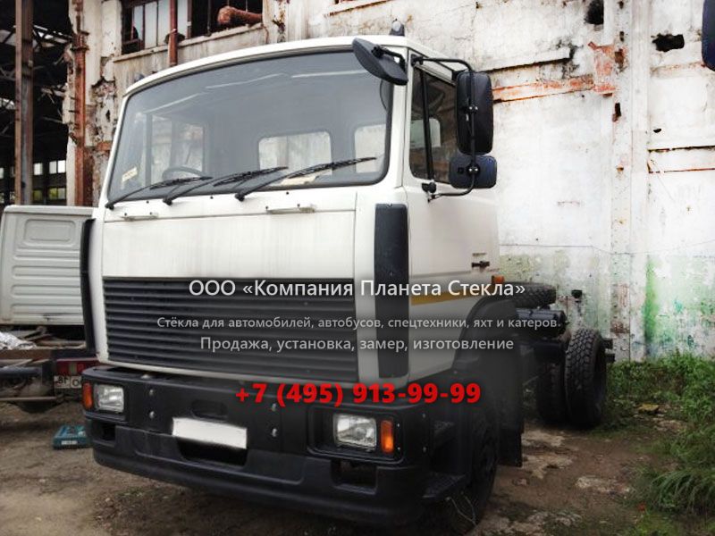 Стекло для шасси МАЗ 4381W2