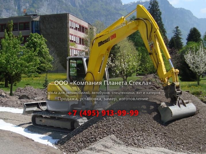 Стекло для гусеничных экскаваторов Menzi Muck 80VX