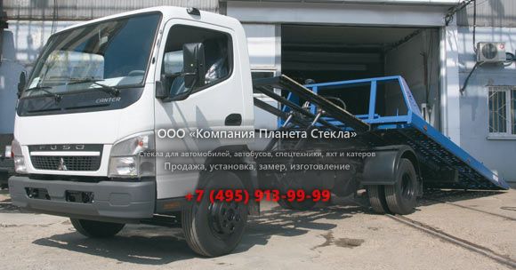 Стекло для шасси Mitsubishi Fuso Canter FE85DE