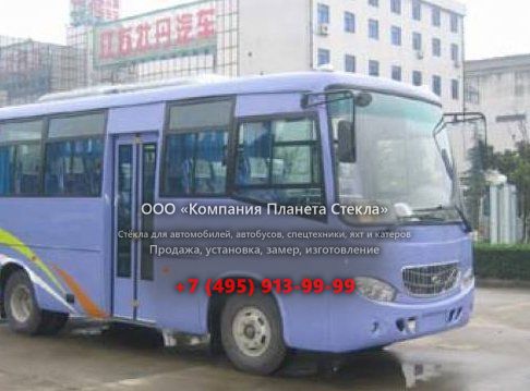 Стекло для туристический автобус Mudan MD6743 4.7TD (96 Hp) MD6743A2DJ