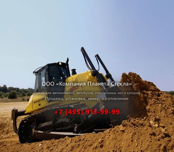 Стекло для гусеничных бульдозеров New Holland D 180 STD