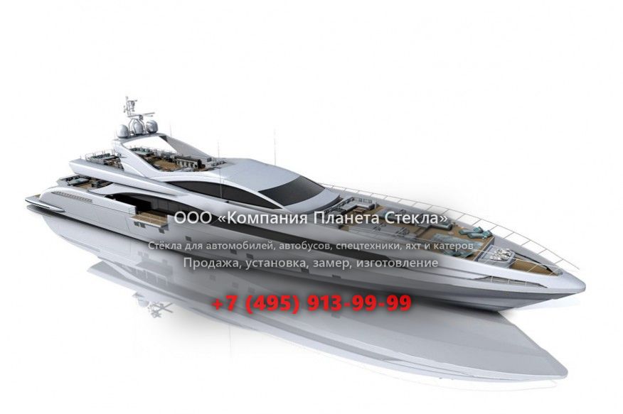 Стекло для моторная яхта Overmarine Group Mangusta 215