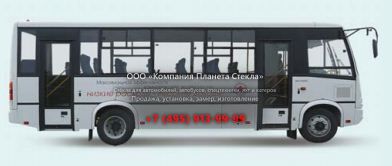 Стекло для городской автобус Паз 320412
