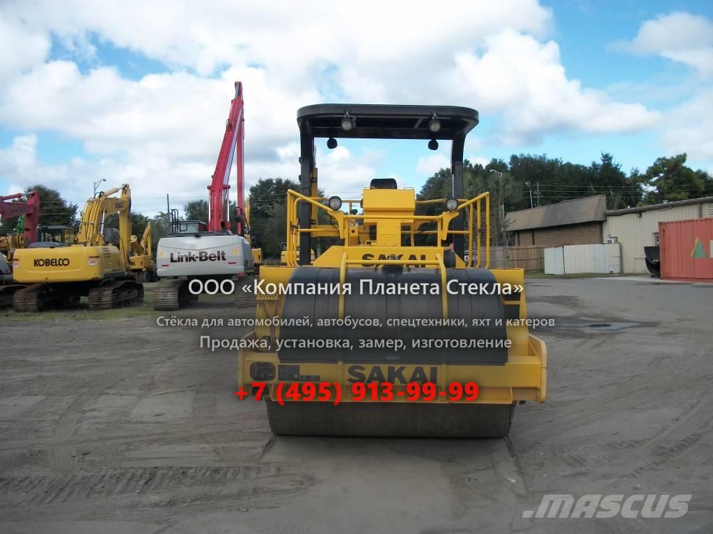 Стекло для гладковальцовых катков SAKAI SW850