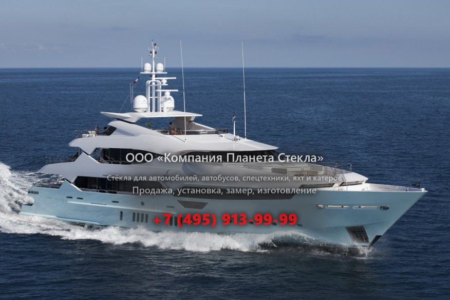 Стекло для моторная яхта Sunseeker 155 Yacht