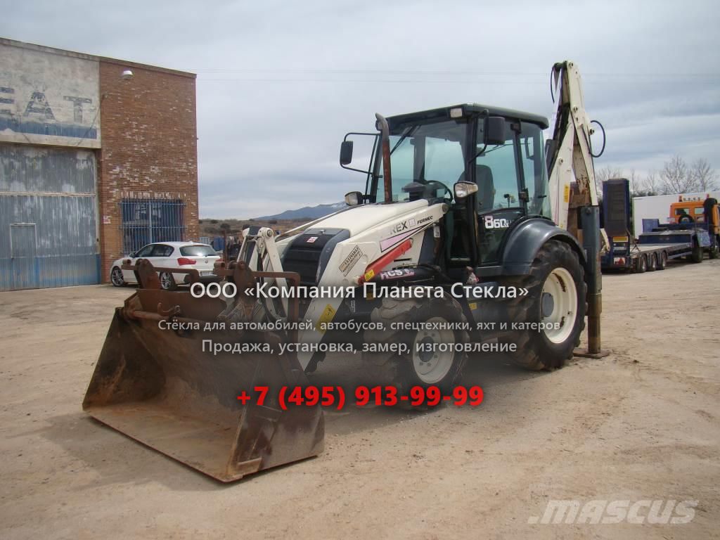 Стекло для экскаваторов-погрузчиков Terex 860SX