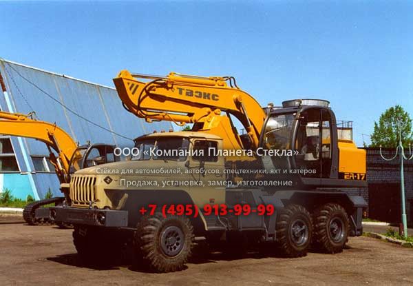 Стекло для нестандартных экскаваторов Твэкс 5846 (ЕА-17)