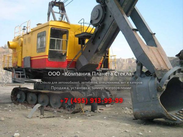 Стекло для гусеничных экскаваторов УЗГО ЭКГ-5А-УС