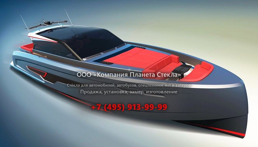 Стекло для моторная яхта с хардтопом Vanquish VQ65 Veloce