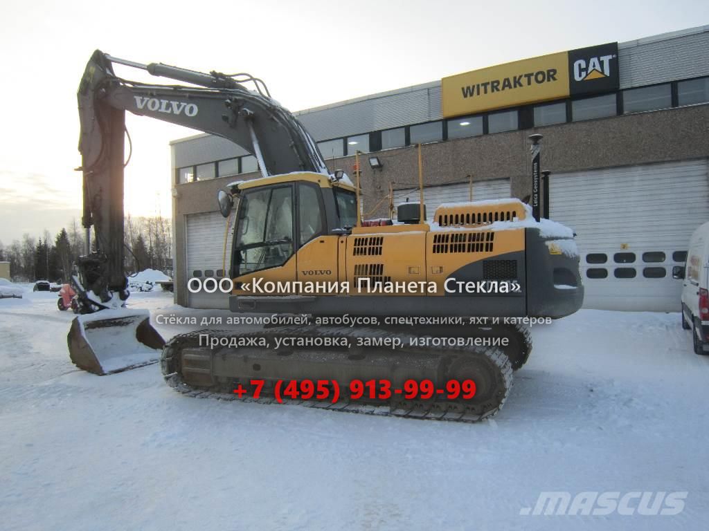 Стекло для гусеничных экскаваторов Volvo EC360C
