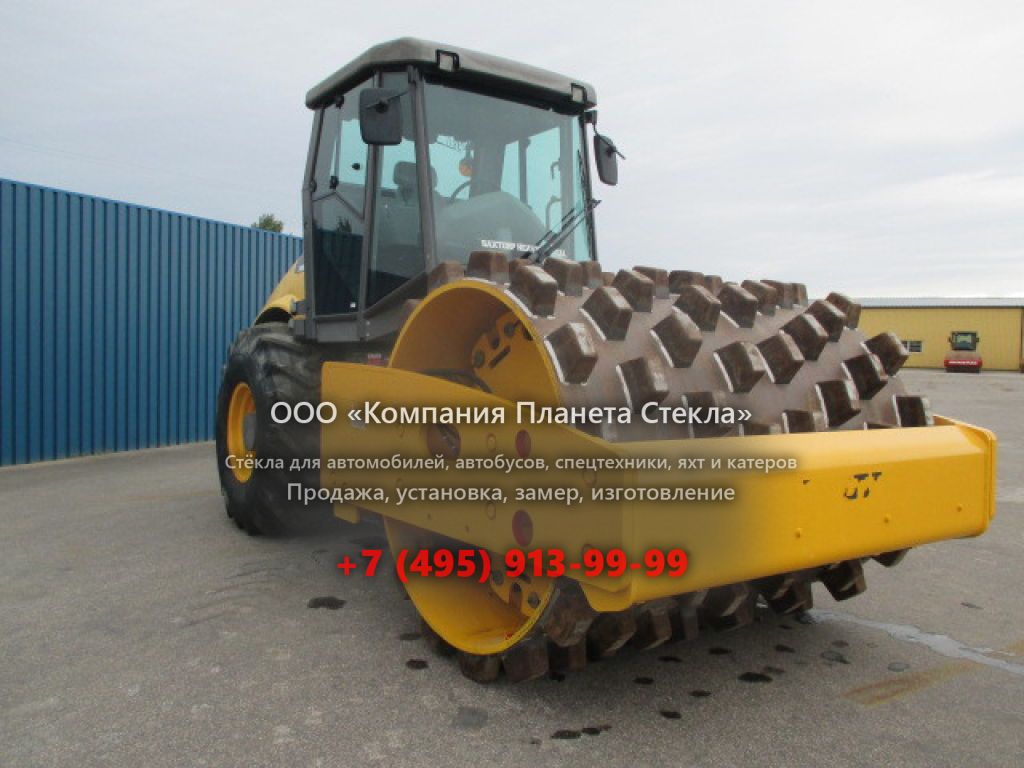 Стекло для грунтовых катков Volvo SD122F