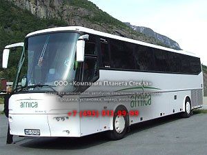 Стекло для туристический автобус ZHONG TONG BOVA LCK6920H (J08C UE)