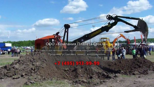 Стекло для гусеничных экскаваторов Akerman 750 BR