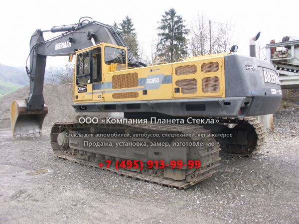 Стекло для гусеничных экскаваторов Akerman EC650