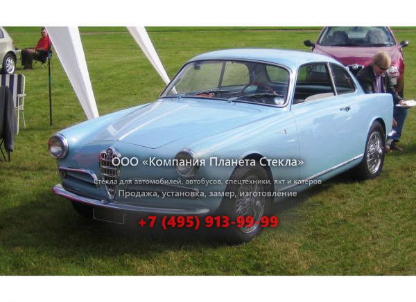 Стекло для Alfa Romeo Giulietta Sprint купе 1954 - 1959, 750/101