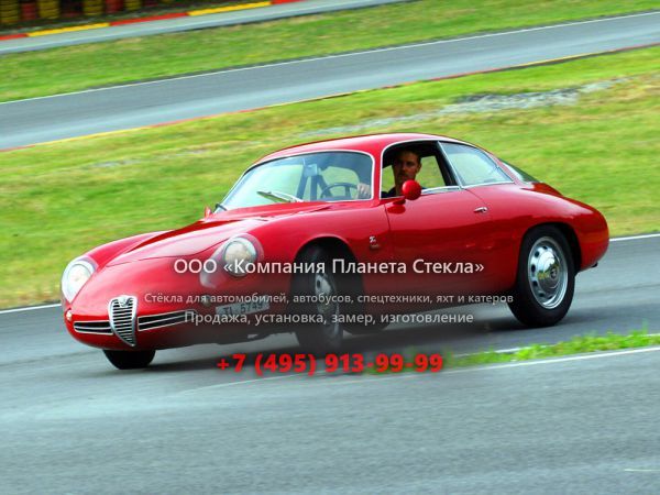 Стекло для Alfa Romeo Giulietta SZ Coda Tronca купе 1960 - 1962, 750/101 [2-й рестайлинг]