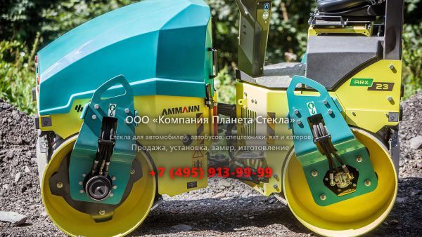 Стекло для гладковальцовых катков Ammann ARX 23