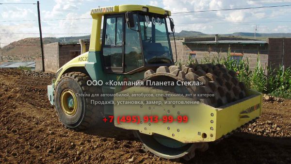 Стекло для грунтовых катков Ammann ASC 200 HT