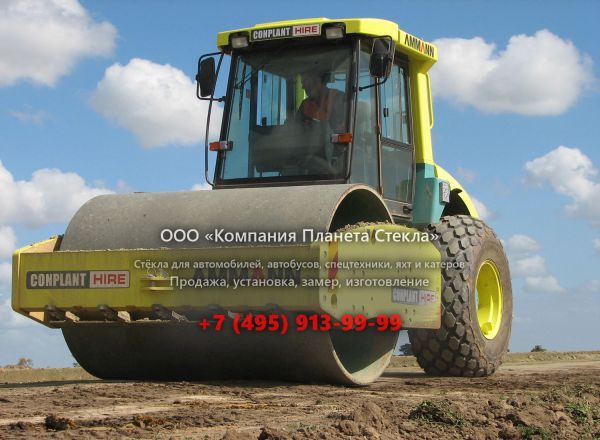 Стекло для грунтовых катков Ammann ASC 250 D