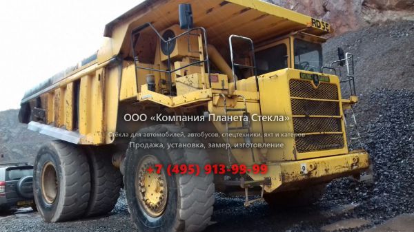 Стекло для карьерных самосвалов Aveling Barford RD 55