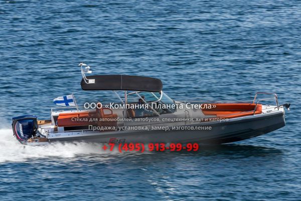 Стекло для катер с центральной консолью Axopar 28 T-Top