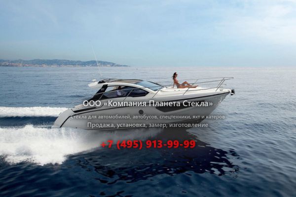 Стекло для моторная яхта с хардтопом, круизер Azimut Atlantis 34