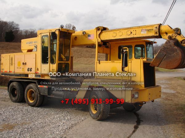 Стекло для экскаваторы-планировщиков Badger 670