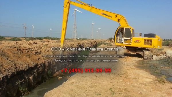 Стекло для гусеничных экскаваторов BEML BE220X